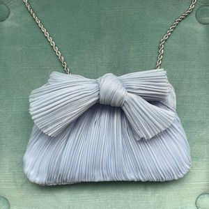 Rochelle Blue Mini Bow Clutch | Lauffler Randall - used once, like new!